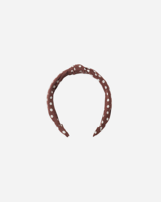 Knotted Headband Polka Dot