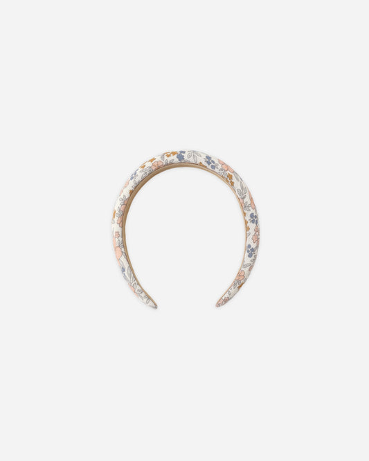 Padded Headband Flower Field