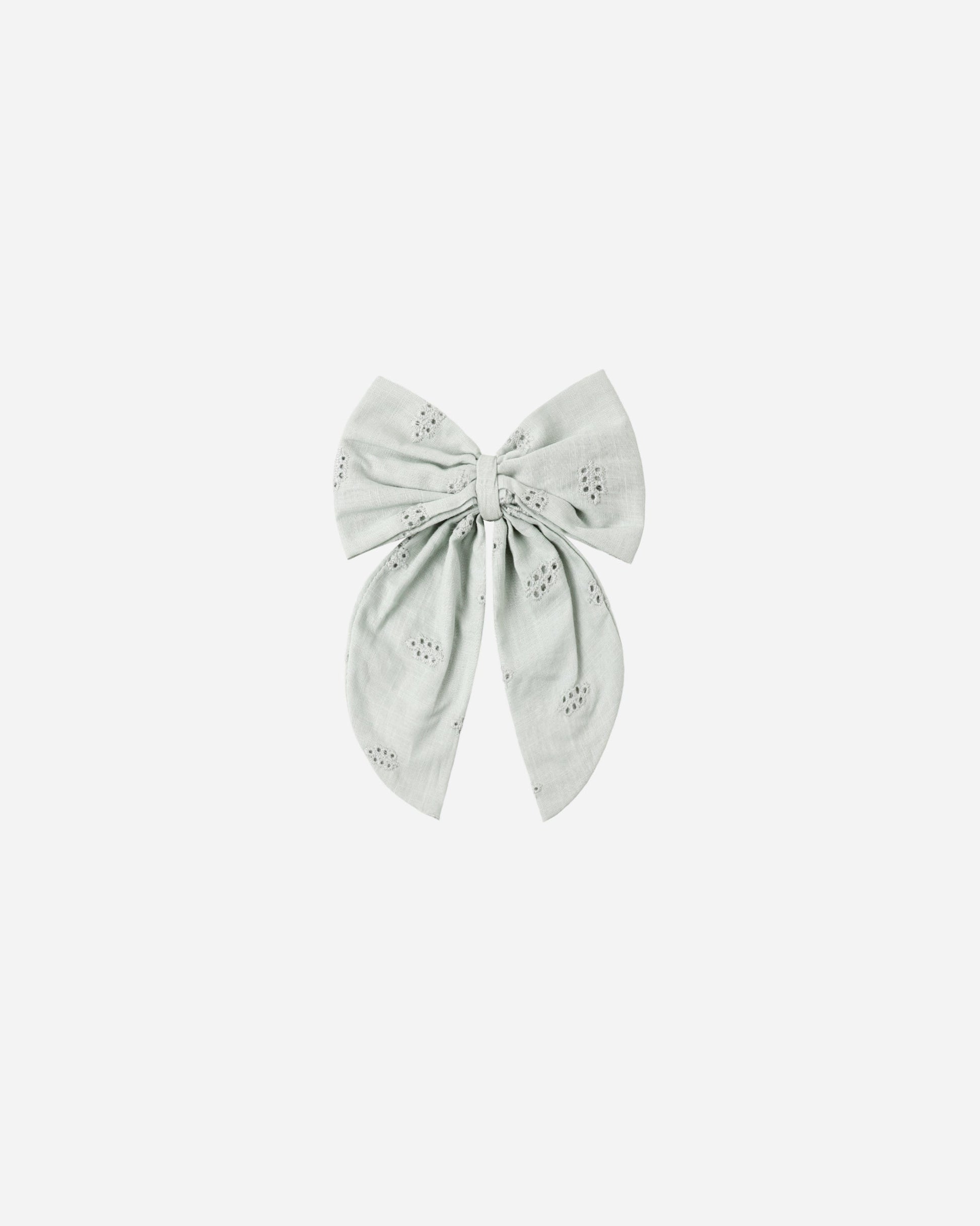 Oversized Bow Seafoam