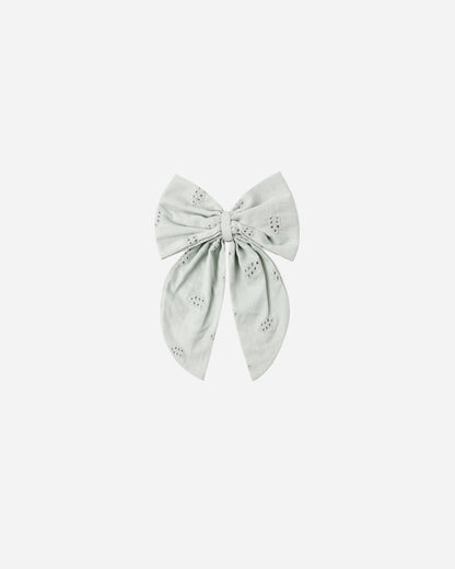 Oversized Bow Seafoam