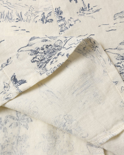 Teen Ivy Dress Ocean Toile