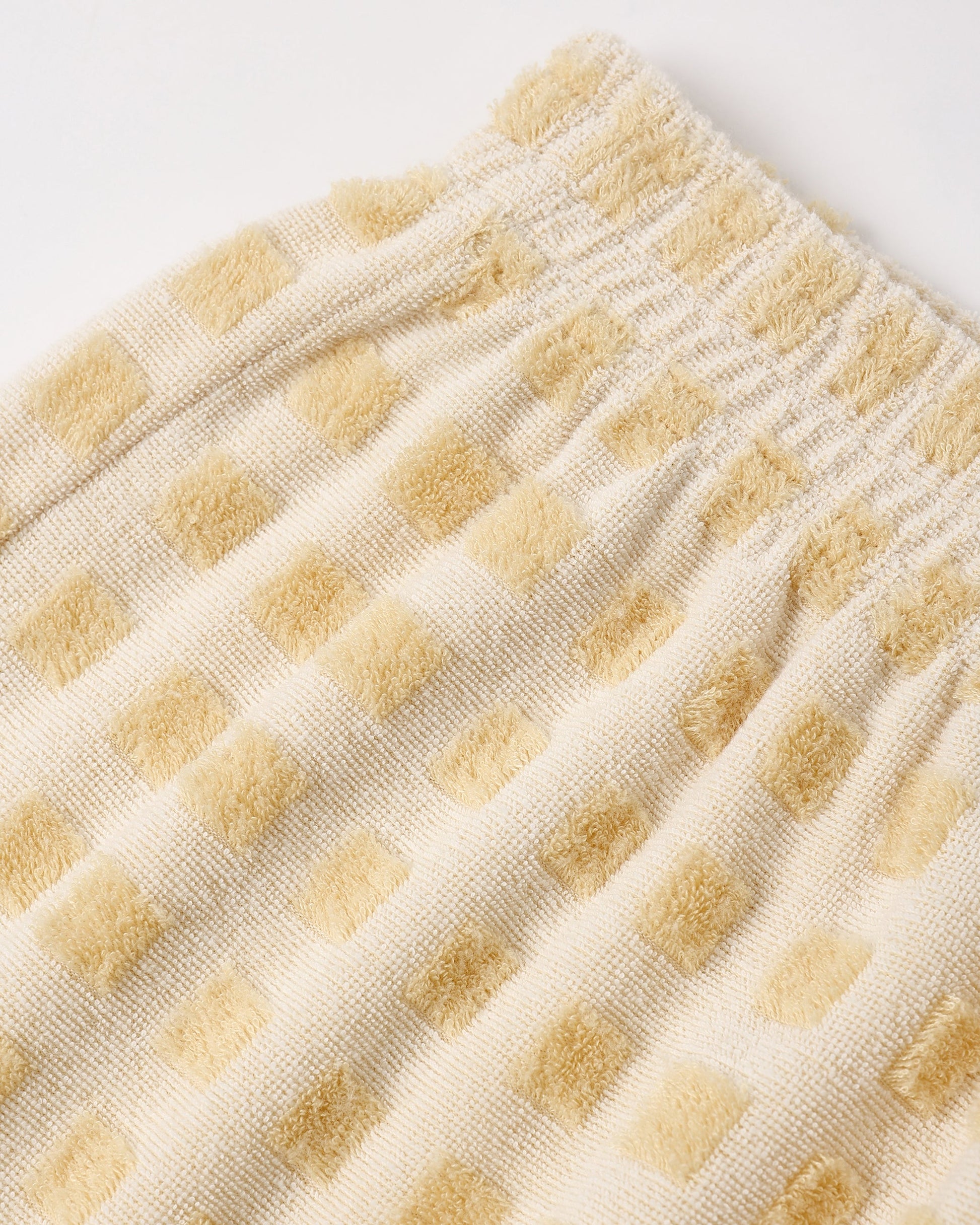 Women's Terry Cover Up Set Butterscotch Grid