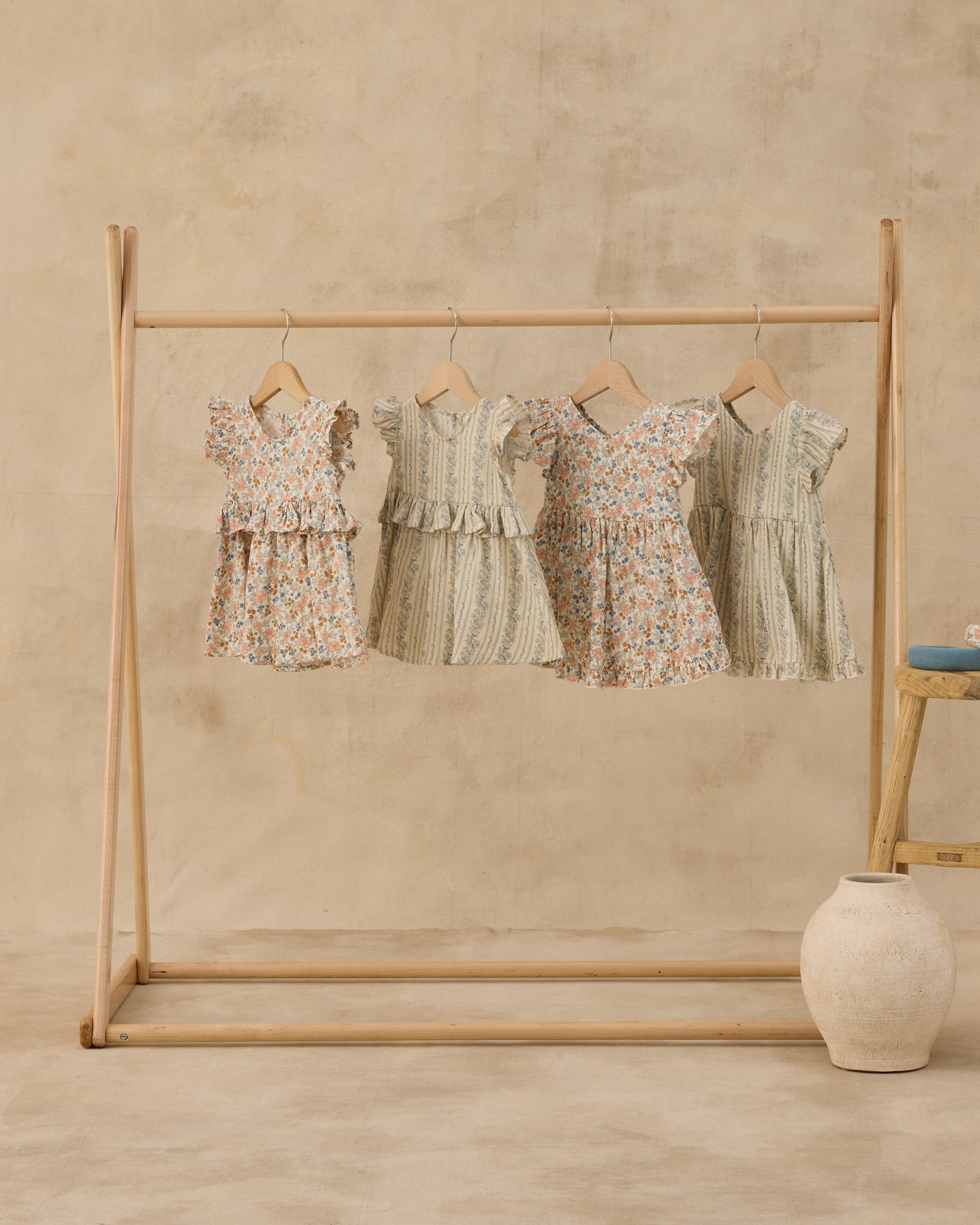 Brielle Dress Blue Floral