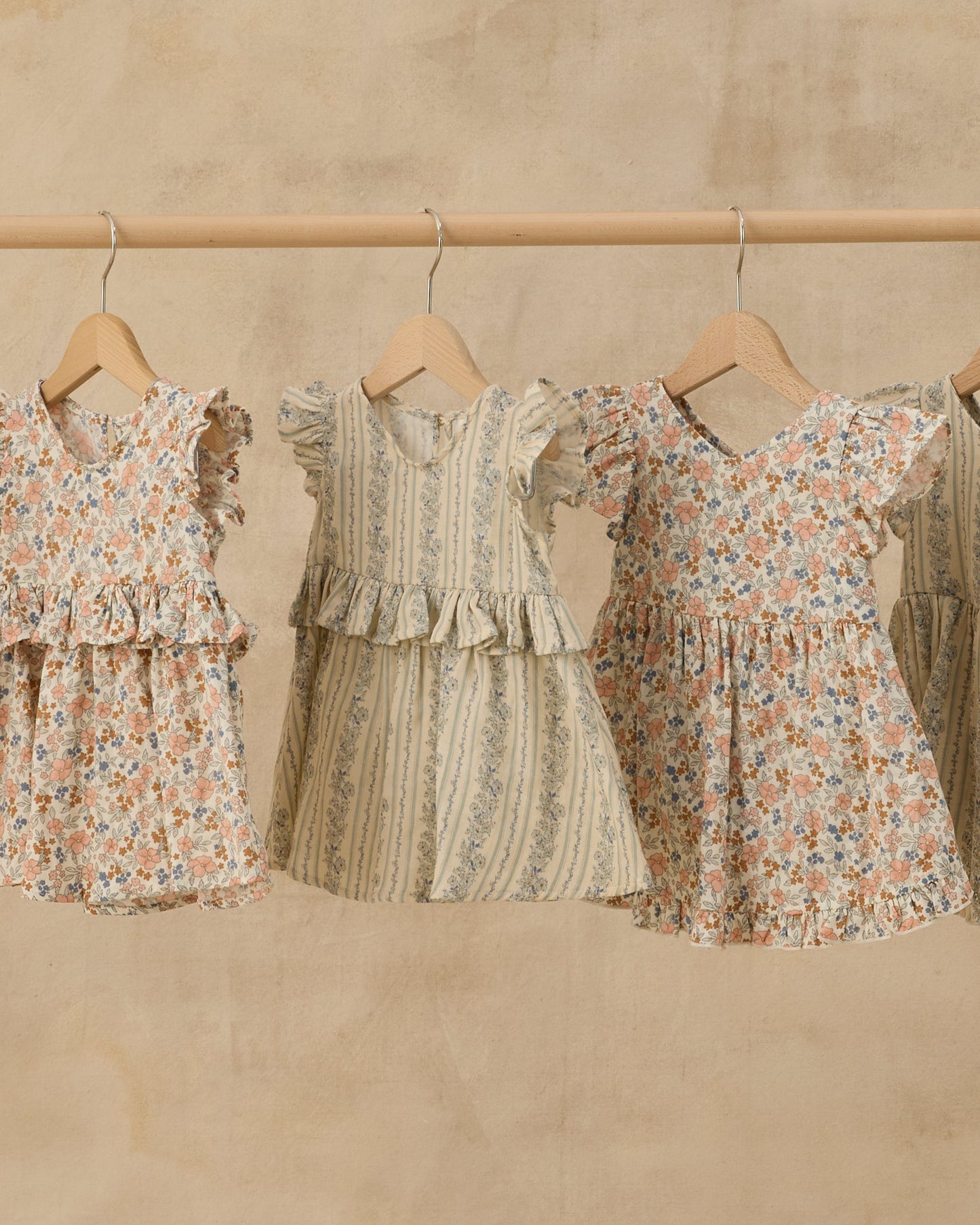 Brielle Dress Blue Floral