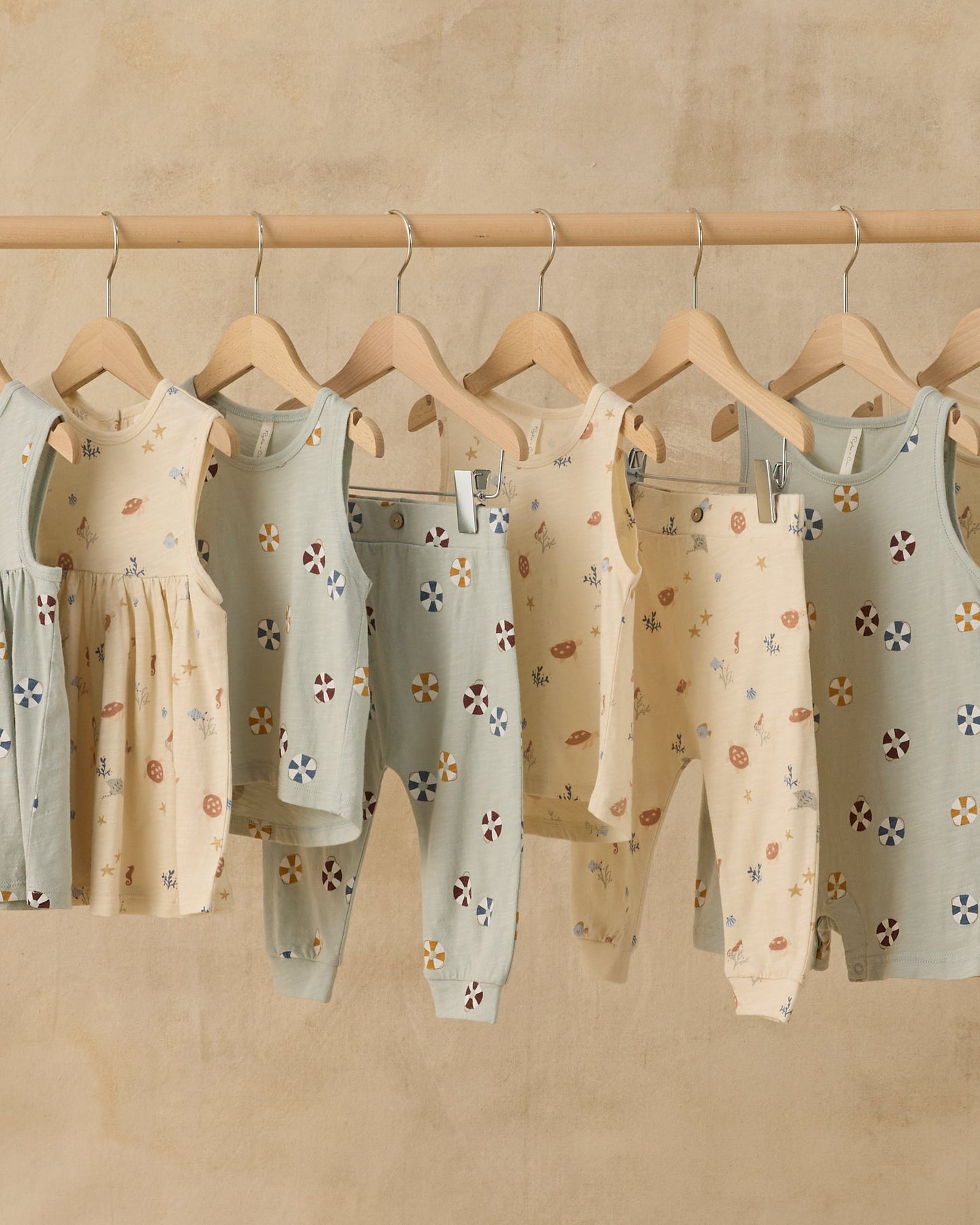 Tank + Slouch Pant Set Aquatic