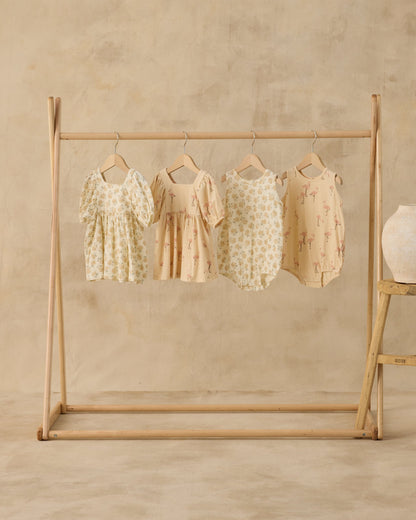 Bubble Onesie Yellow Ditsy