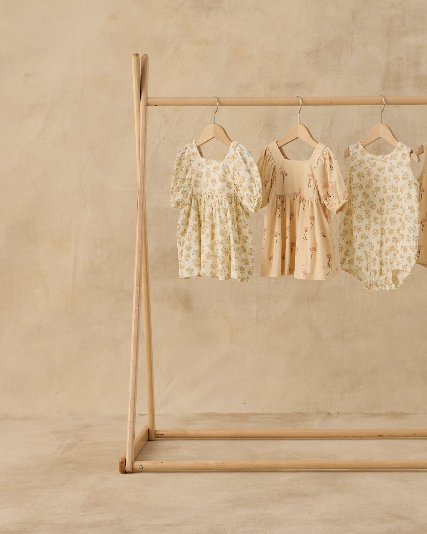 Brea Dress Yellow Ditsy