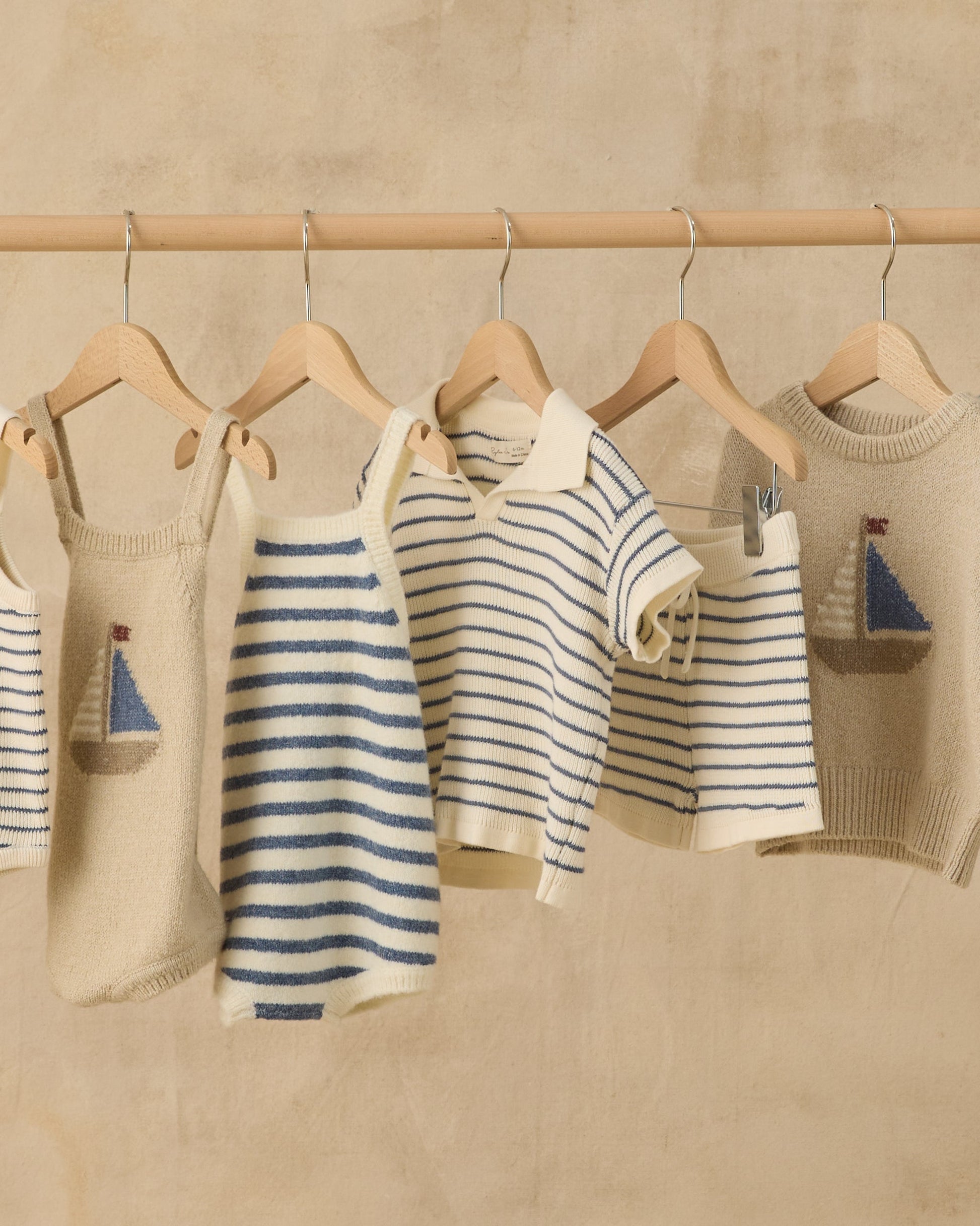 Fisher Romper Maritime Stripe