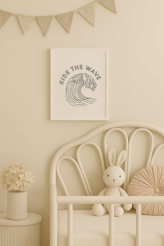 Art Print || Ride The Wave